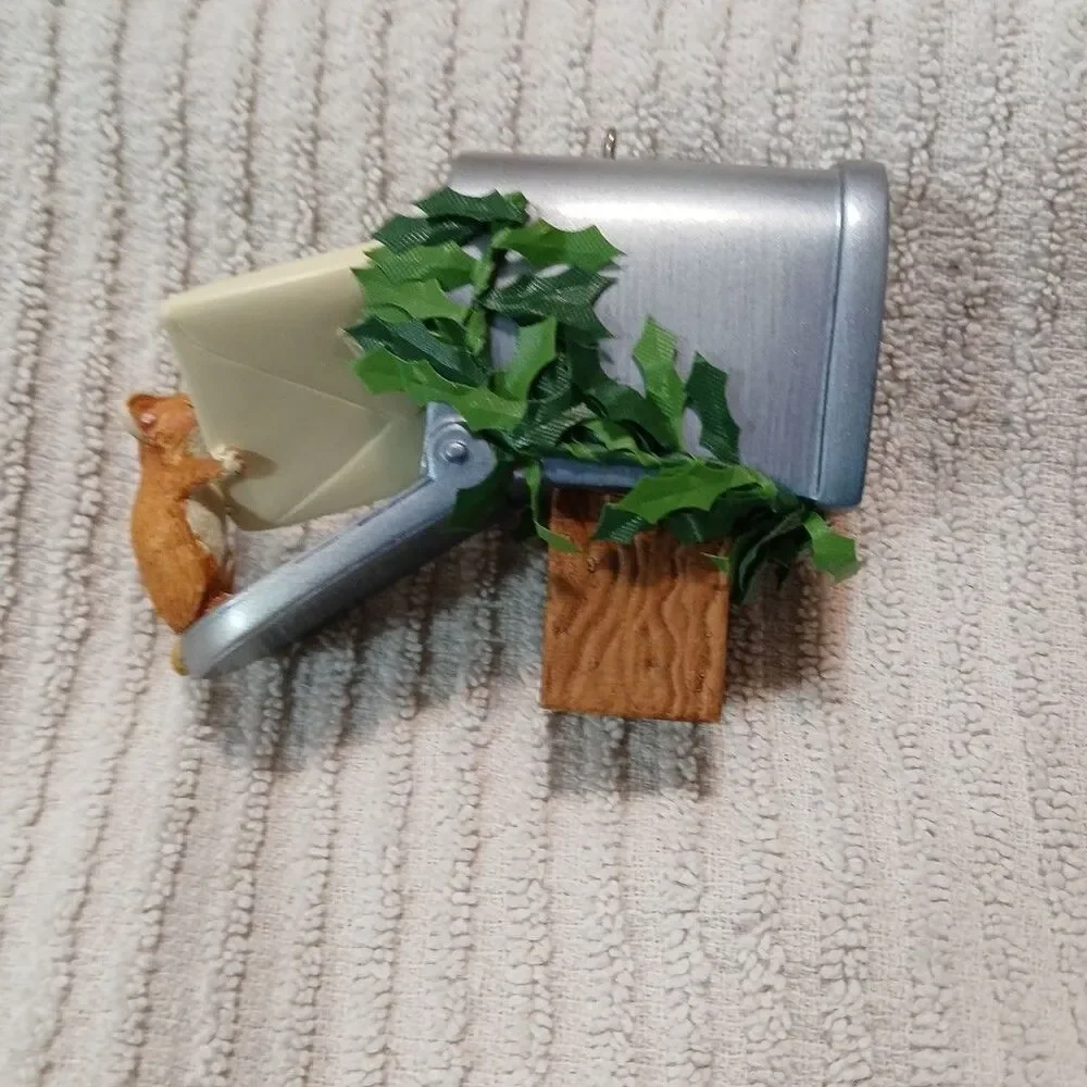 Lot Of 2 Vintage Hallmark Keepsake Ornaments To My GOUDA FRIEND/LIGHT OF LOVE